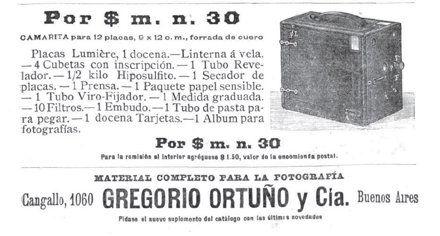 Fotografía Ortuño, CyC 1901